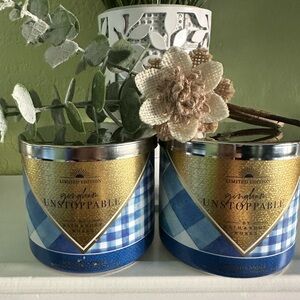 Bath & Body Works Unstoppable Candle Bundle (DISCONTINUED HTF)